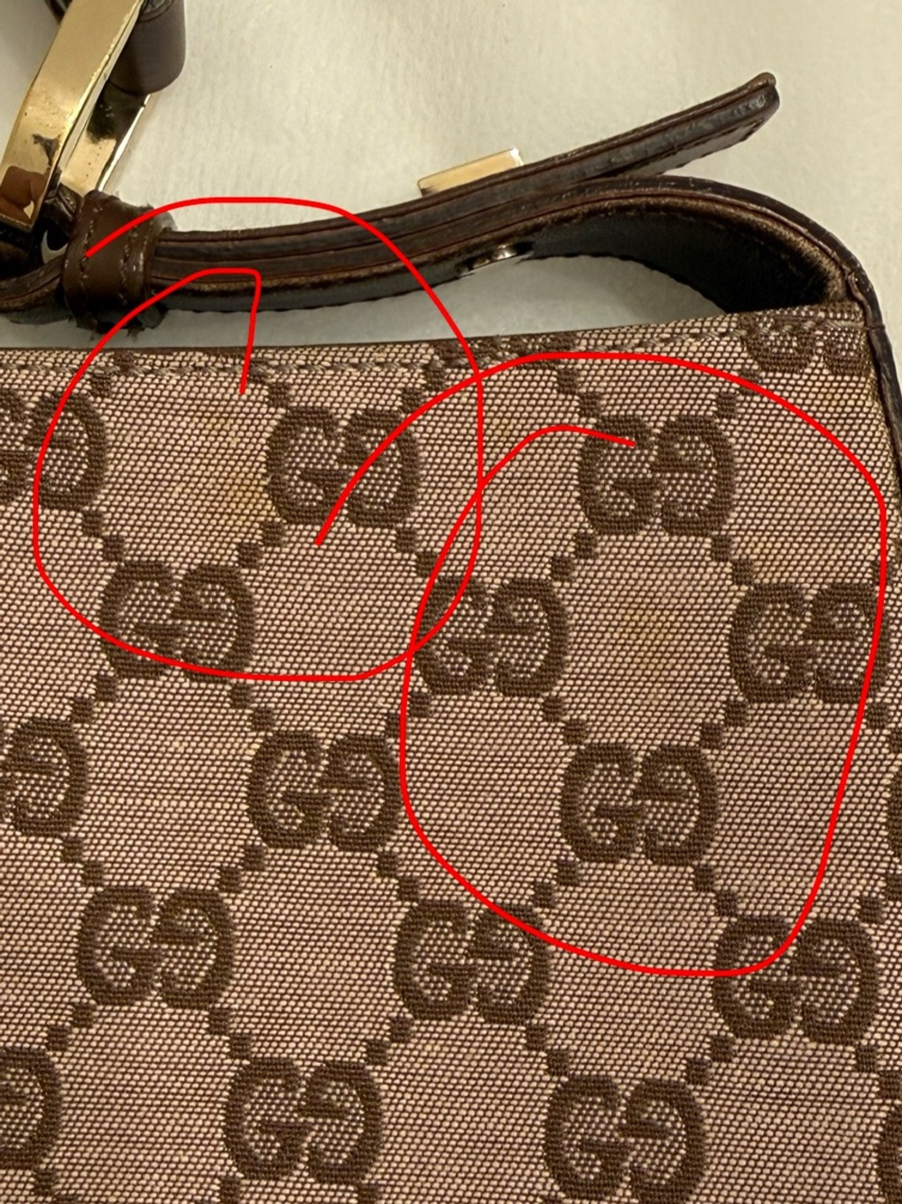 Gucci GG Monogram Mini Pochette Shoulder Bag - Picture 11 of 16